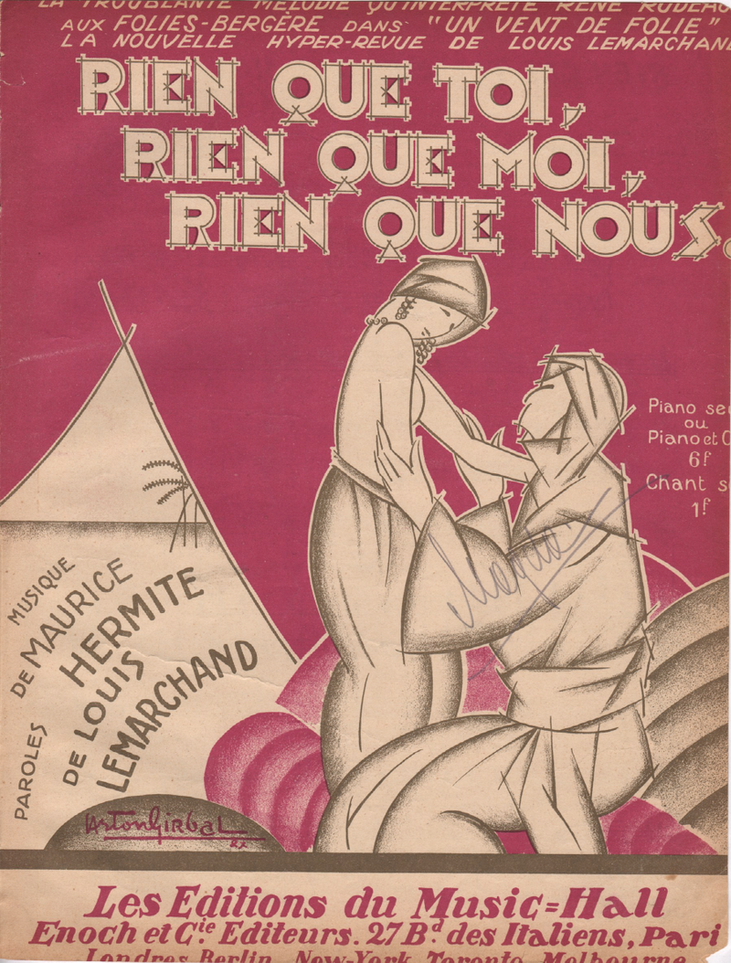 Illustration for article titled Cseresznyék a szomszéd kertjében – újabb kottacímlapok a századelőről